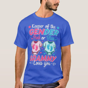 Innehavare av Rosa för Gender av kalvning eller Kä T Shirt