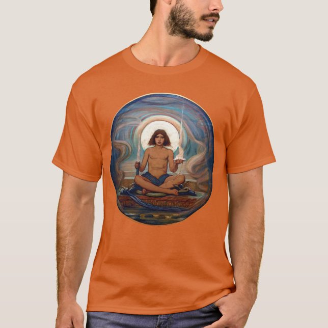 Innehavare av tröskelvärdet av Elihu Vedder Tee Shirt (Framsida)