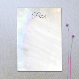 Innehavare av Visning för tidig avläsning av marsc Visitkort