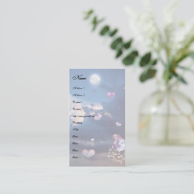 Innehavaren av fredsmallen visitkort (Skapare uppladdad)