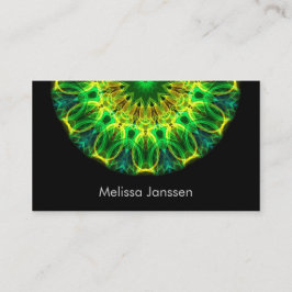 Innehavhänder - mandala visitkort