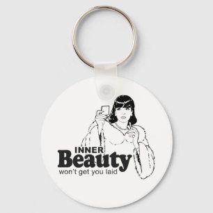 INNER BEAUTY KOMMER INTE ATT FÅ DIG LAD NYCKELRING