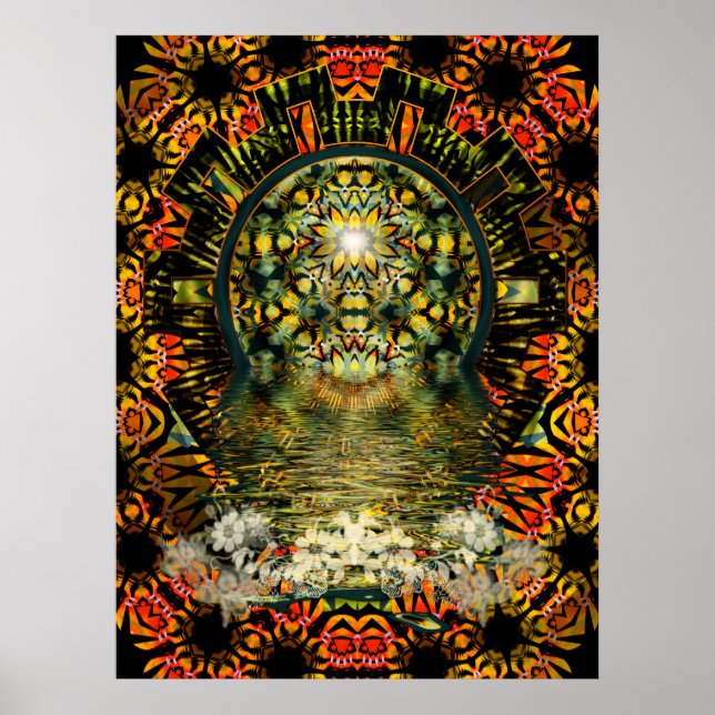 Inner Beauty Psychedelic Poster (Framsidan)