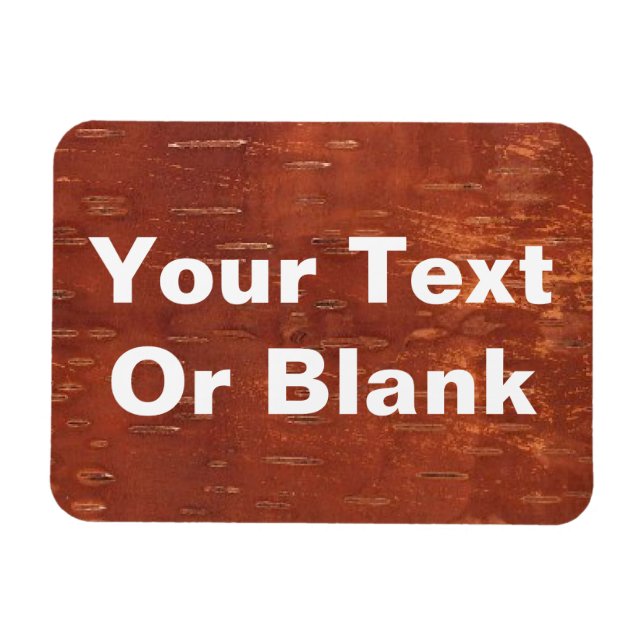 Inner Birch Bark Magnet (Horisontell)