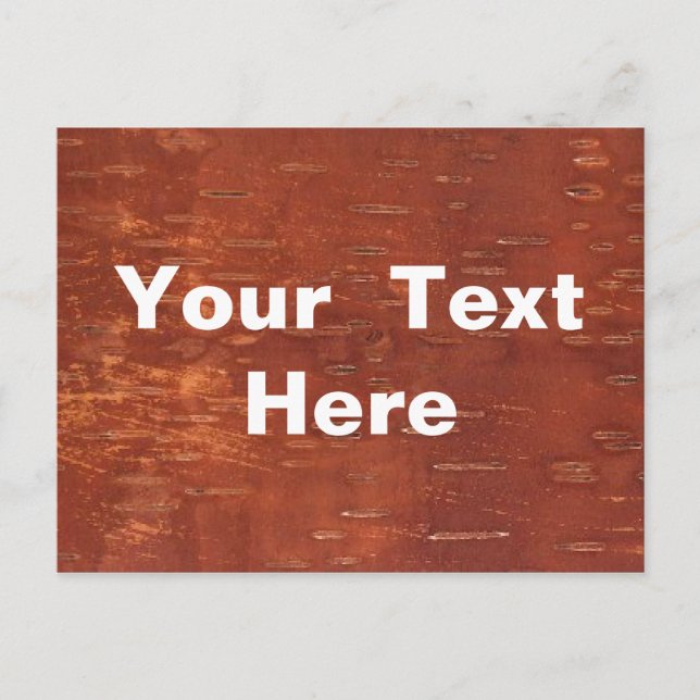 Inner Birch Bark Vykort (Framsida)