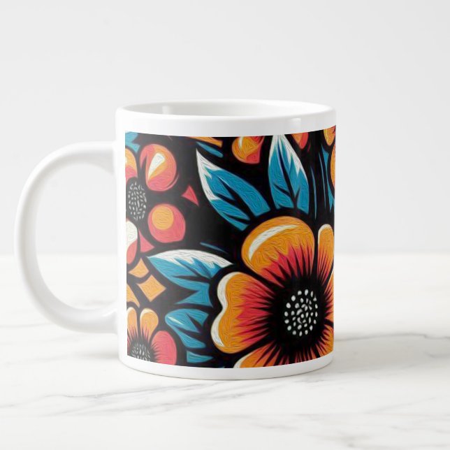 Inner Bloom Jumbo Mugg (Vänster)