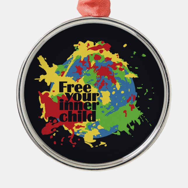 INNER CHILD anpassningsbar ornament (Framsidan)