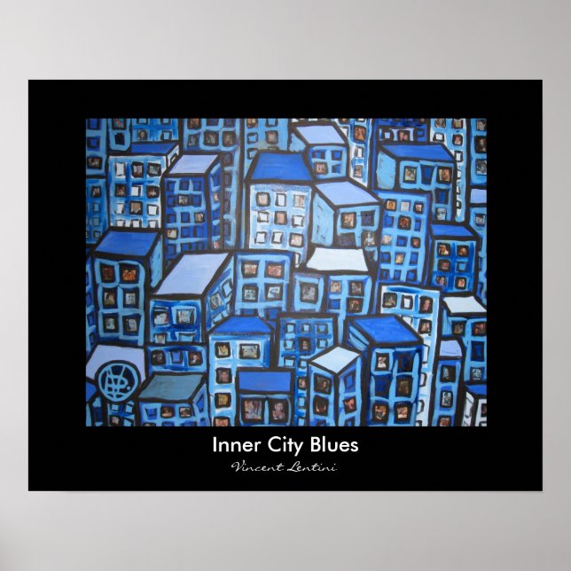 Inner City Blues Poster (Framsidan)