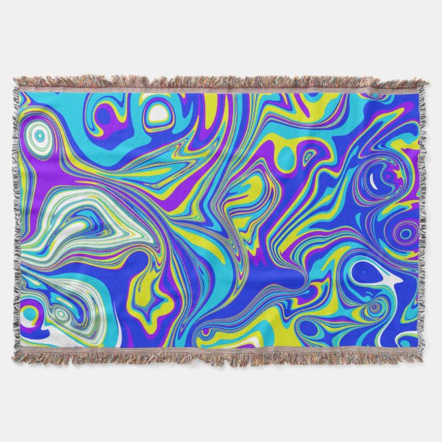 Inner Current Marble Art Filt (Framsidan)