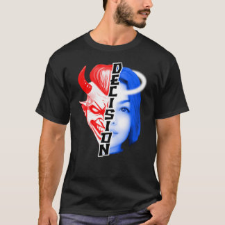 Inner Duality Tee. Beslut - Angel eller Djävulen? T Shirt