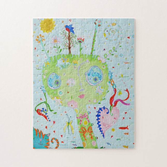 Inner Garden Puzzle Pussel (Vertikal)