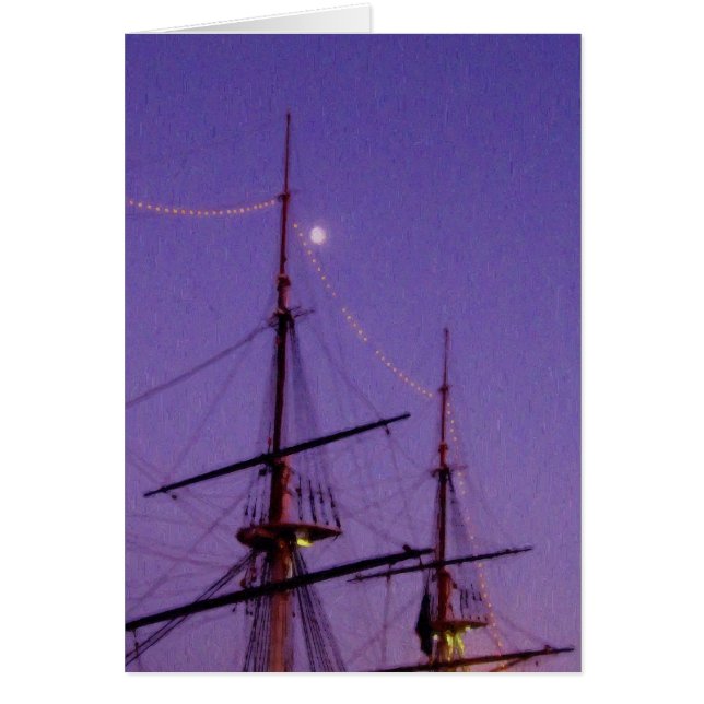 Inner Harbour Oil Hälsningskort (Framsidan)