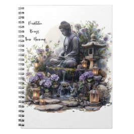 Inner Harmony Buddha Spiral fotopatbok - bärbar da Anteckningsbok