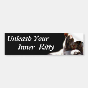 Inner Kattunge Sticker Bildekal