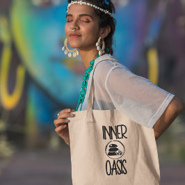 Inner Oasis Yoga Meditation Andlig Boho Tygkasse