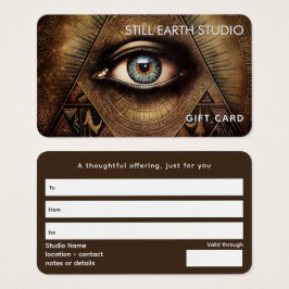 Inner Oracle | Third Eye Design Visitkort