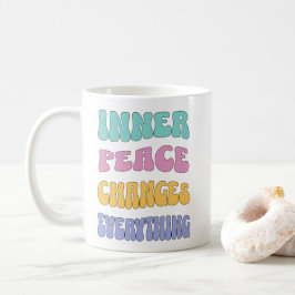 Inner Peace Changes Everything Kaffemugg