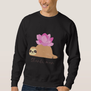 Inner Peace Sloth Lång Ärmad Tröja