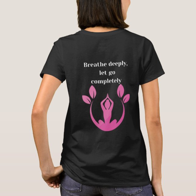 Inner Peace Yoga Top T Shirt (Baksida)