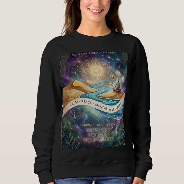 Inner Sanctuary: A Visual Breath of Fresh Air T Shirt (Framsida)