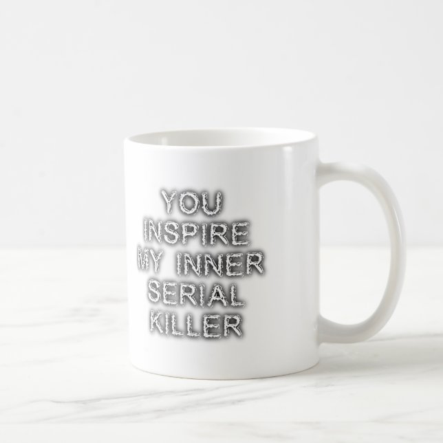 Inner Serial Killer Funny Mug Kaffemugg (Höger)
