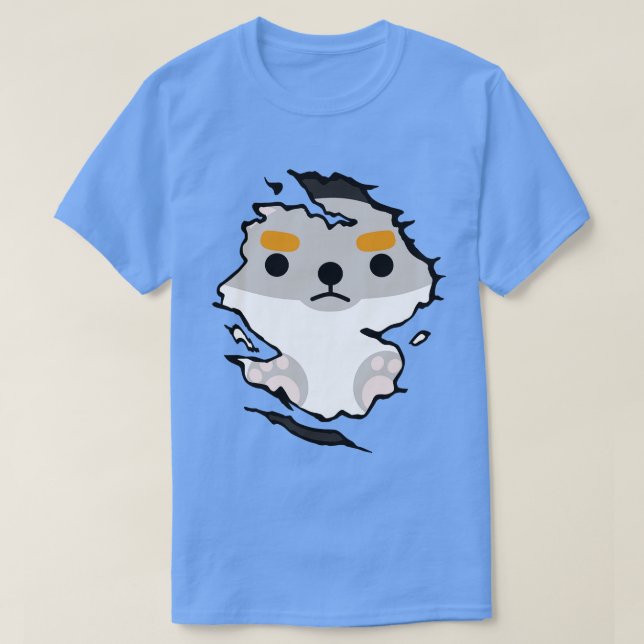 Inner Shiba Inu T Shirt (Design framsida)