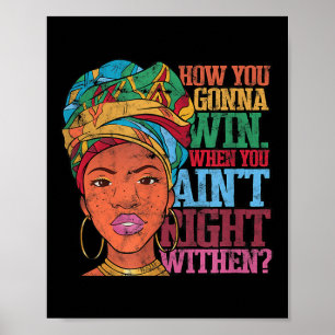 Inner - Victory - Truth Uni-vuxnor - Black - Small Poster