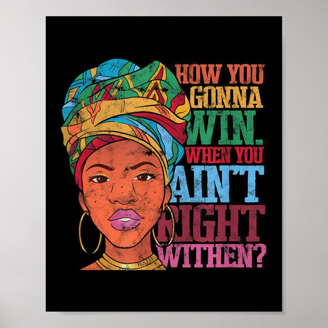 Inner - Victory - Truth Uni-vuxnor - Black - Small Poster (Framsidan)