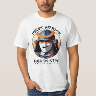 INNER WARRIOR SAMOURAI BUSHIDO STYL 2024 REAL T SHIRT