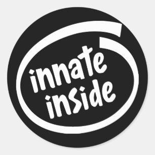 Innera insida-kiropraktik-stickers runt klistermärke