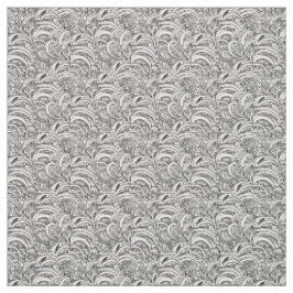 Innerad mono paisley art mönster tyg