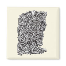 Innerbeastman, bläck teckning