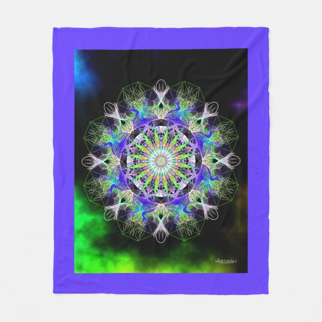 Innerdimensioner Fleecefilt (Framsidan)
