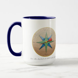 Innerer Kompass Tasse Becher Mugg