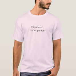 Innerfredsoffert Rosa Unisex T-Shirt