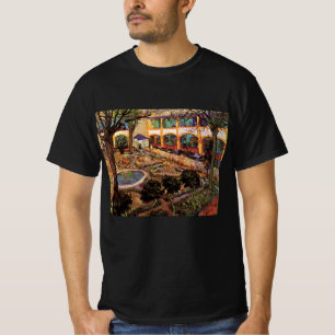 Innergård på sjukhuset i Arles av Vincent van Gogh T Shirt