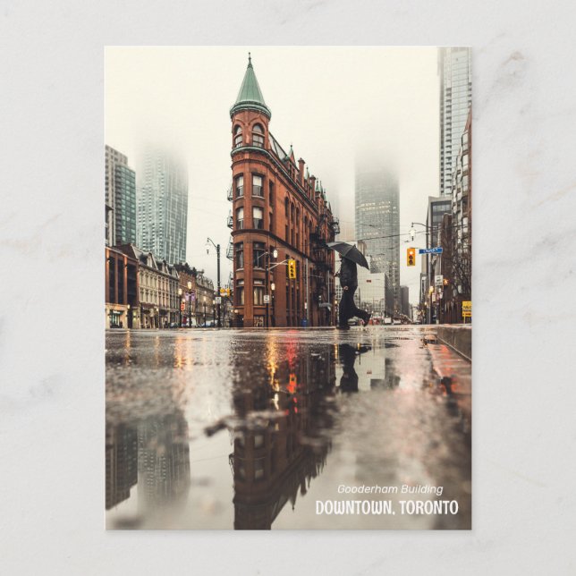 INNERSTADEN, TORONTO, Gooderham Building Vykort (Framsida)