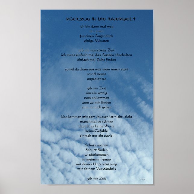 Innerwelt Poster (Framsidan)