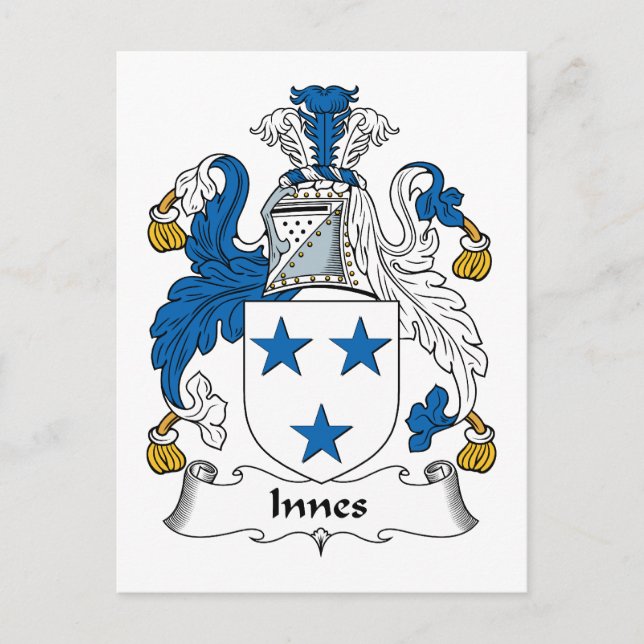 Innes Family Crest Vykort (Framsida)