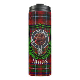Innes Scottish Clan Tartan & Crest