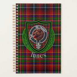 Innes Scottish Clan Tartan & Crest