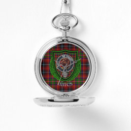 Innes Scottish Clan Tartan & Crest Armbandsur