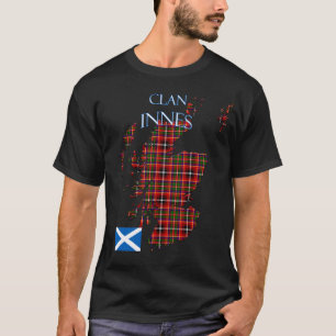 Innes Scottish Klan Tartan Scotland T Shirt