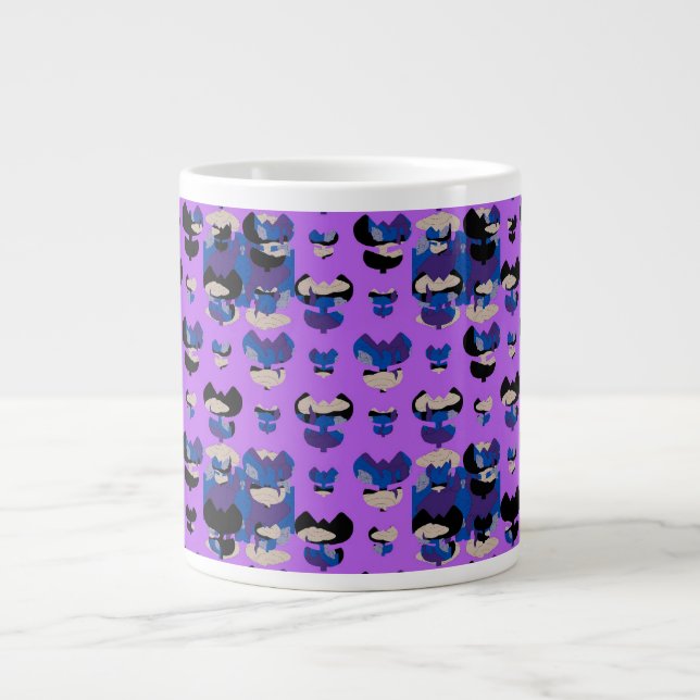 Innesluten Himmel Flamma Tulpan Jumbo Mugg (Framsidan)