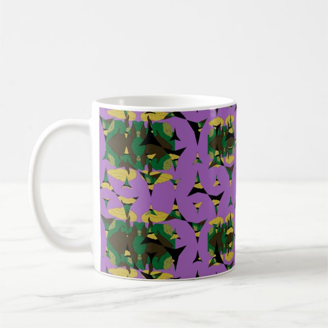 Inneslutna himmelflamma pinwheels kaffemugg (Vänster)