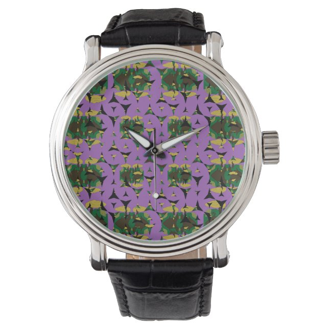 Inneslutna himmelska flammor snurror armbandsur (Framsida)