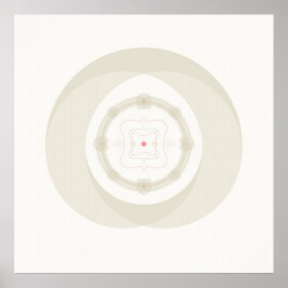 Inneslutning - Abstraktens bild nr 133 Poster