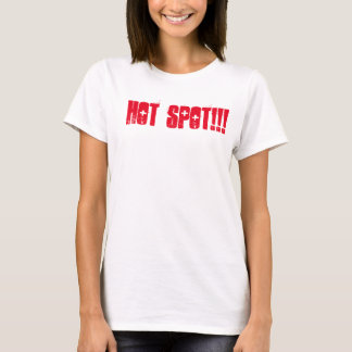 Inneställe för varma flickor tee shirt