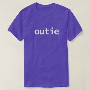 Innie Outie Uppgörelse t-shirt