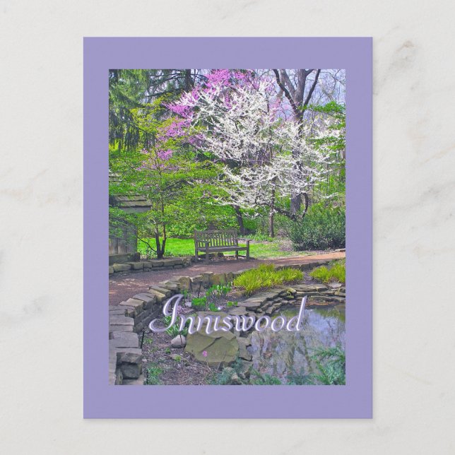 INNISWOOD GARDENS, BEAUTIFUL I VÅR VYKORT (Framsida)